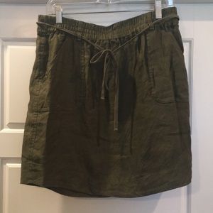 LOFT Skirts - Loft sz M Olive utility skirt LOFT Skirts - Loft sz M Olive utility skirt